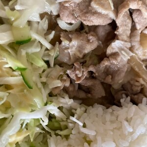 野菜たっぷり☆豚肉のスタミナ炒め